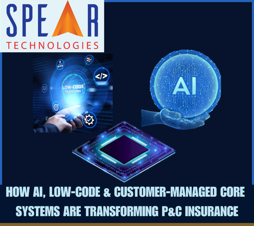 AI, low-code platforms, and customer-managed core systems