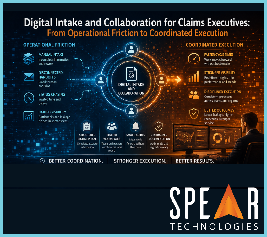Digital Intake and Collaboration for Claims Executives